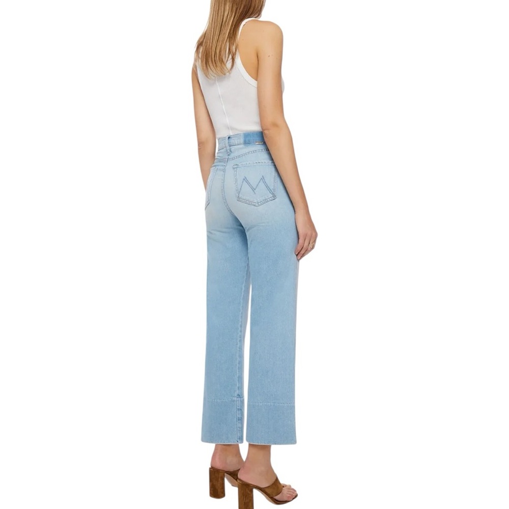 MOTHER Superior The Maven Wide Hem Ankle Unripped Size 29   S6